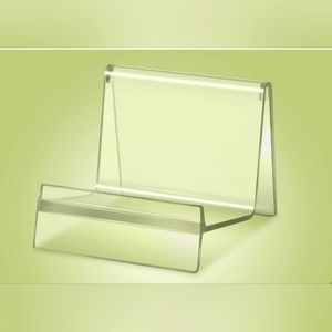 NEW Plastic Wallet Stand